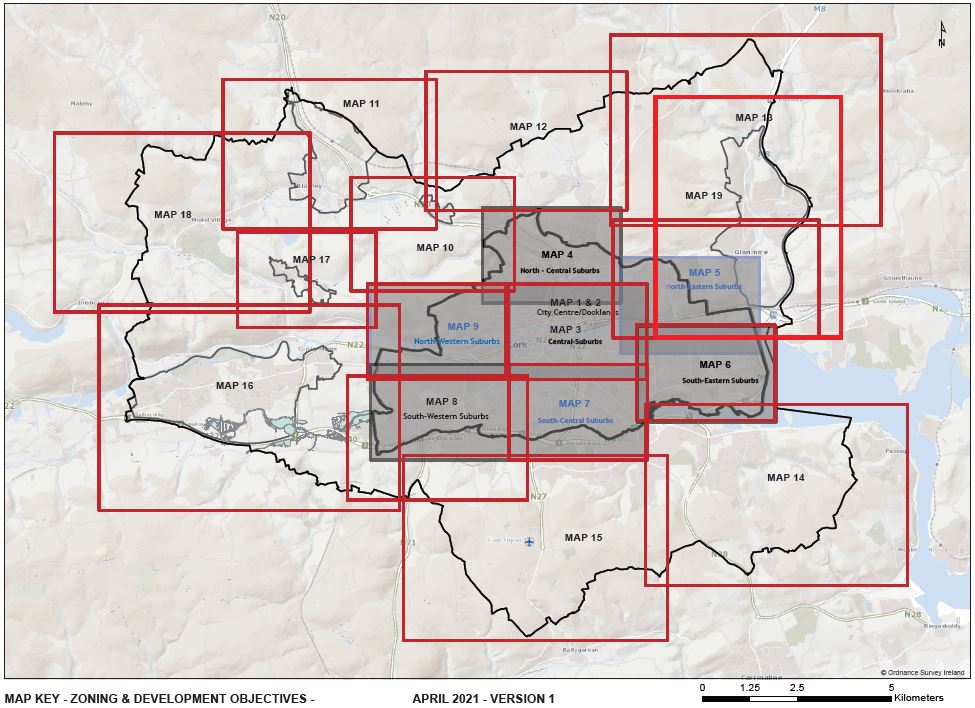 Volume 2 Mapped Objectives Cork City Council's Online Consultation